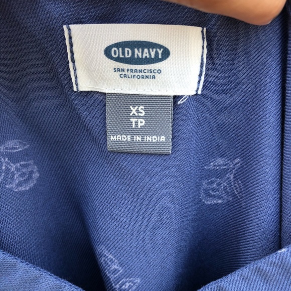 Old Navy | V-neck blue loose fit cami - Picture 5 of 5